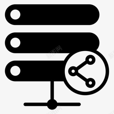 共享服务器网络共享服务器共享图标图标