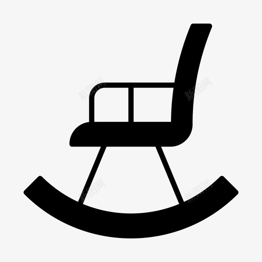 家具椅子家图标svg_新图网 https://ixintu.com 实心 室内 家 家具 家居 椅子