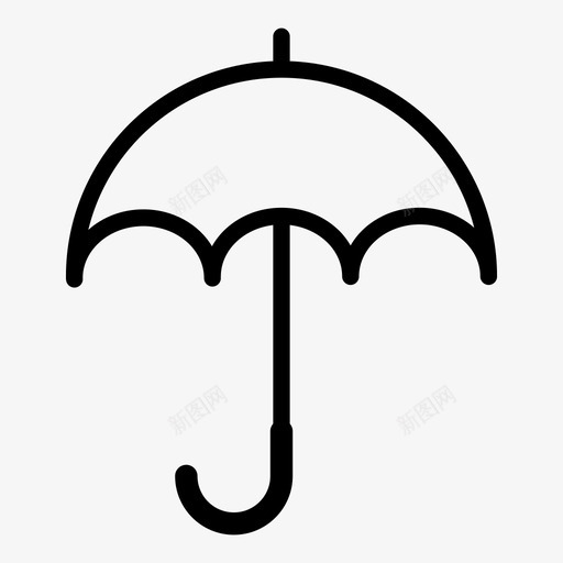 伞保险雨图标svg_新图网 https://ixintu.com 伞 保险 雨