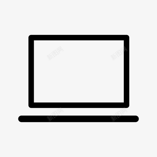 笔记本电脑电脑设备图标svg_新图网 https://ixintu.com 电脑 笔记本电脑 笔记本电脑屏幕 设备