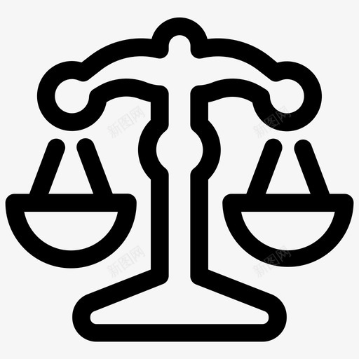 平衡量表商法正义量表图标svg_新图网 https://ixintu.com 业务线卷1 商法 平衡量表 正义量表