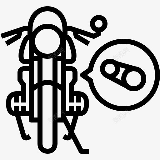 摩托车驾驶咖啡赛车齿轮图标svg_新图网 https://ixintu.com 动力 咖啡赛车 摩托车 摩托车驾驶 趣味摩托车生活 齿轮