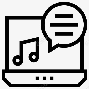 采购产品音乐笔记本电脑媒体播放器图标图标