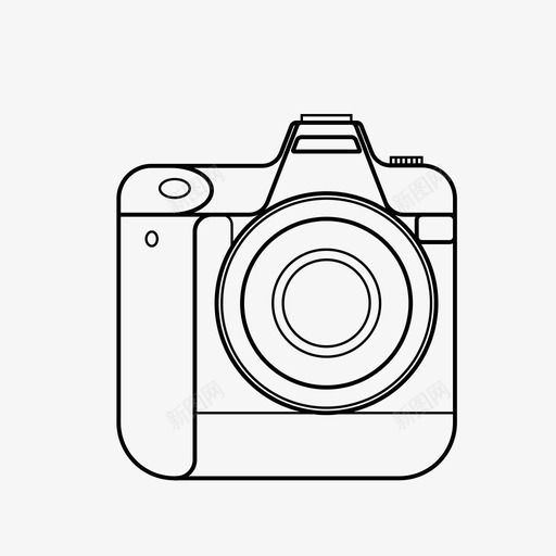 数码单反相机数码相机镜头图标svg_新图网 https://ixintu.com 摄影 数码单反相机 数码相机 相机收藏 镜头