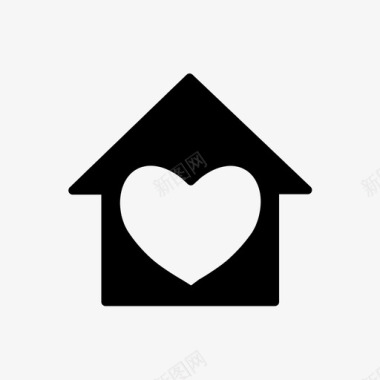 房子家庭快乐图标图标
