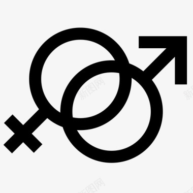 爱性别性图标图标
