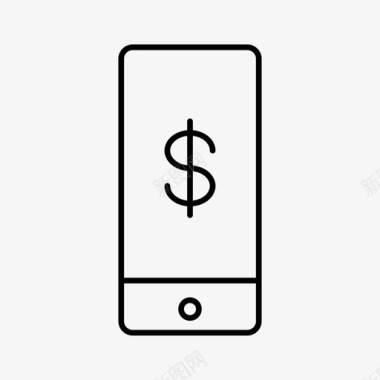 iphone货币银行业务设备图标图标