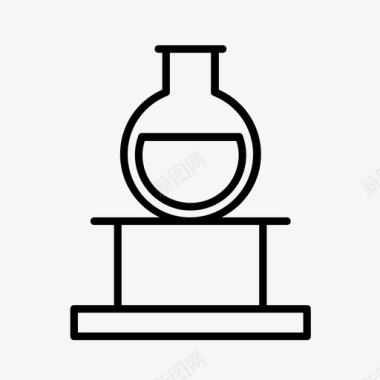 科学实验医学研究图标图标