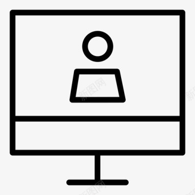 计算机配置文件帐户个人图标图标