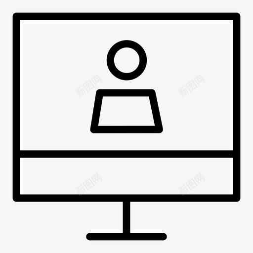 计算机配置文件帐户个人图标svg_新图网 https://ixintu.com 个人 帐户 用户 计算机技术概要 计算机配置文件