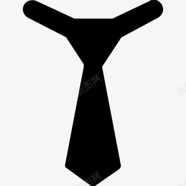 领带时尚制服领带图标图标