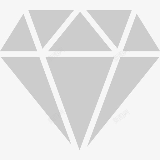 钻石昂贵水晶图标svg_新图网 https://ixintu.com 优质 坚硬 昂贵 水晶 钻石