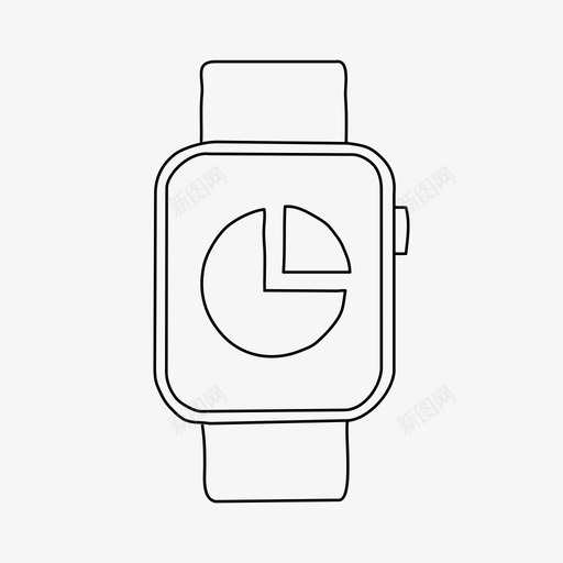 applewatch饼图applewatch设备图标svg_新图网 https://ixintu.com applewatch applewatch饼图 屏幕 报表 设备 饼图