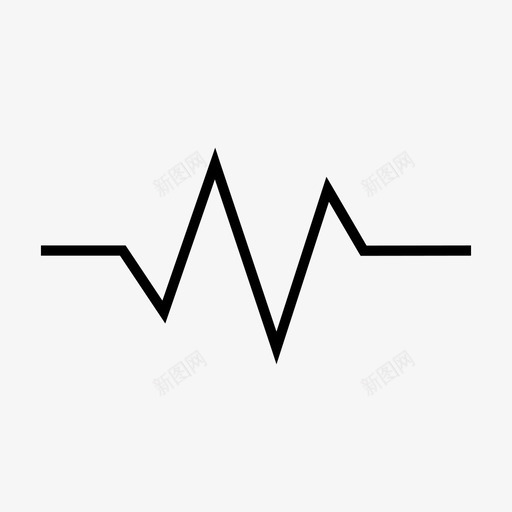 脉搏心脏监护仪心脏脉搏图标svg_新图网 https://ixintu.com 地震 心脏监护仪 心脏脉搏 符号 脉搏