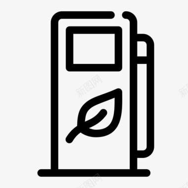 乙醇化学燃料汽车燃料图标图标