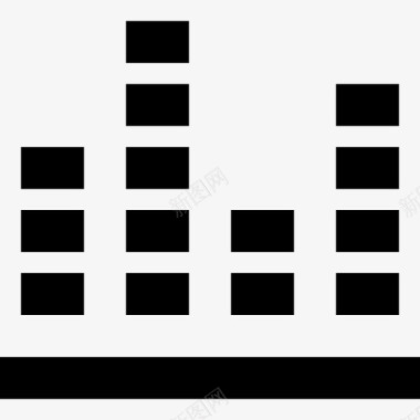 音效条音乐条声音频率图标图标
