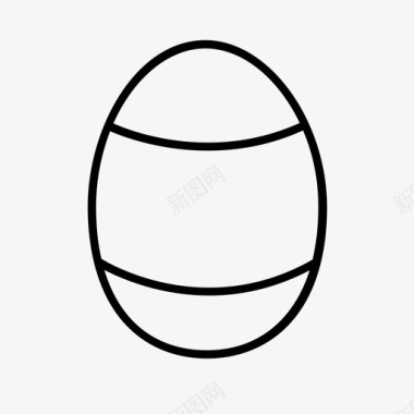 复活节彩蛋庆祝复活节装饰图标图标