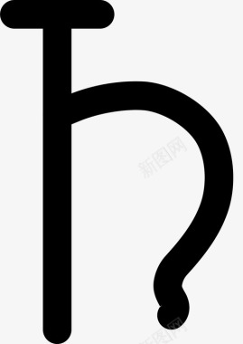 天王星符号象征图标图标