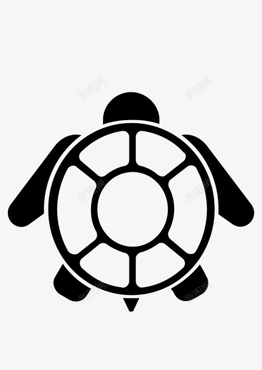 海龟动物宠物图标svg_新图网 https://ixintu.com 动物 宠物 海龟