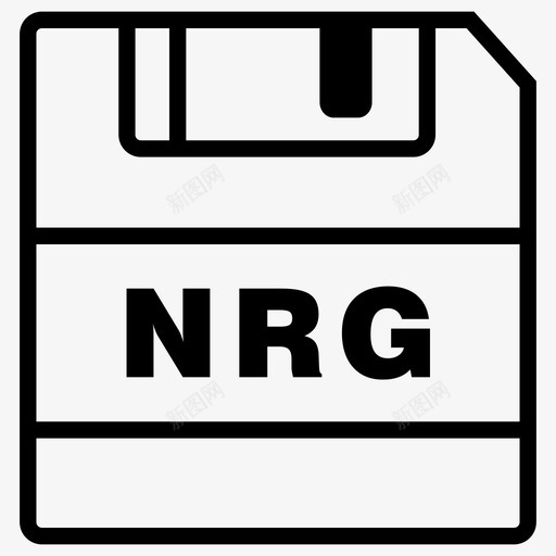 保存nrg文件保存图标svg_新图网 https://ixintu.com nrg扩展名 保存nrg 保存图标 文件