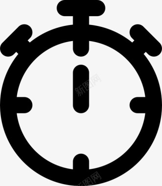 定时器军队徽章图标图标