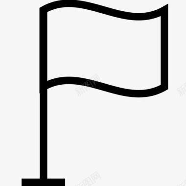 旗帜国家标记图标图标