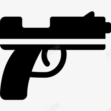 手枪枪武器图标图标