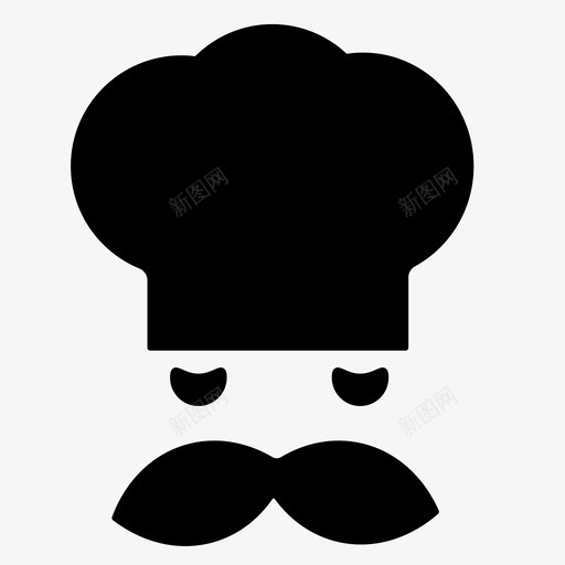 厨师愤怒的餐厅图标svg_新图网 https://ixintu.com 厨师 愤怒的 苏 餐厅