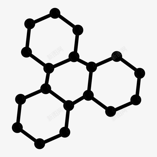 分子生物学化学图标svg_新图网 https://ixintu.com 分子生物学化学