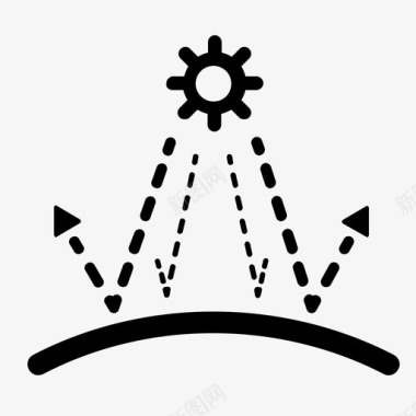 紫外线防晒图标图标