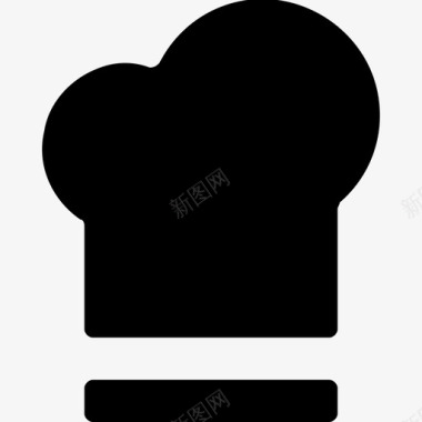 厨师帽厨师制服网络和用户界面图标图标