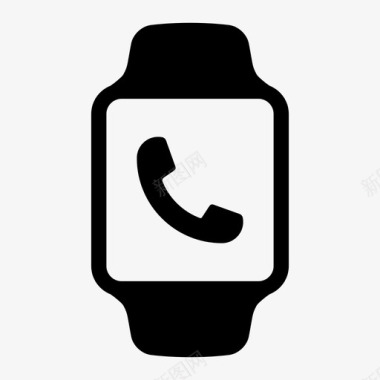 电话苹果手表智能手表图标图标
