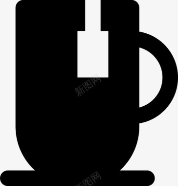 茶杯smashicons咖啡店mdsolid图标图标