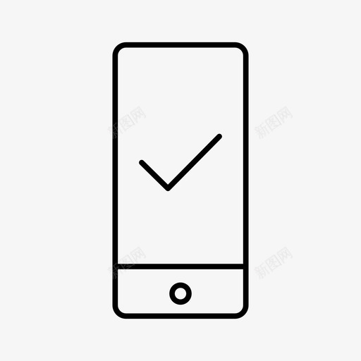 iphone复选标记选中标记设备图标svg_新图网 https://ixintu.com iphone复选标记 屏幕 设备 资格 选中标记