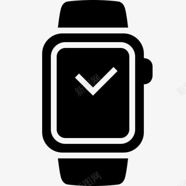 苹果手表时间设备屏幕图标图标