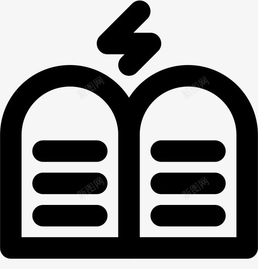 戒律教会宗教图标svg_新图网 https://ixintu.com 宗教 戒律 教会 祈祷 粉碎宗教md大纲