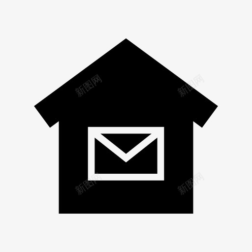 邮局电子邮件邮箱图标svg_新图网 https://ixintu.com 住宅 已发送 电子邮件 邮件 邮局 邮箱