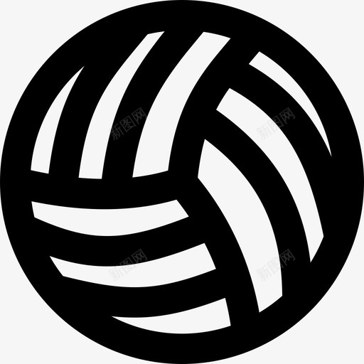 排球游戏运动图标svg_新图网 https://ixintu.com smashicons运动md大纲 排球 游戏 运动