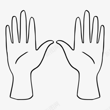 手手势十图标图标