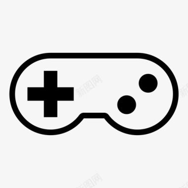 游戏板游戏机游戏控制器图标图标