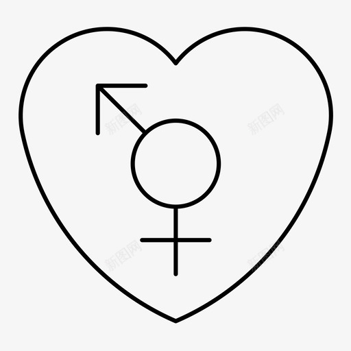 变性平等性别图标svg_新图网 https://ixintu.com 变性 平等 性 性别 爱