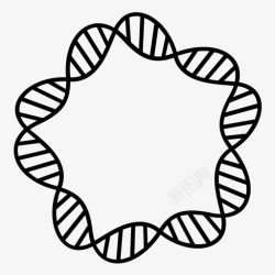 质粒生物学dna图标图标