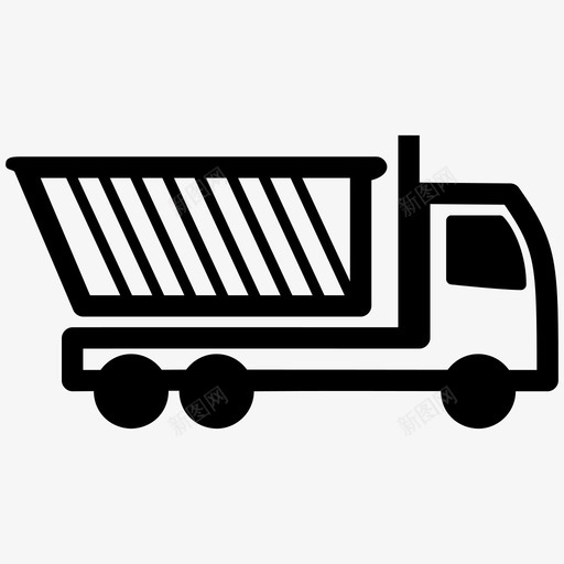 卡车自卸卡车运输卡车图标svg_新图网 https://ixintu.com 卡车 卡车运输 自卸卡车 车辆 运输 运输卡车