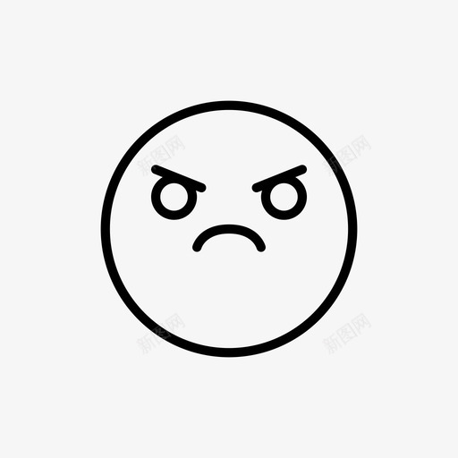 愤怒表情符号表情符号愤怒图标svg_新图网 https://ixintu.com 愤怒 愤怒表情符号 疯狂 表情概述 表情符号