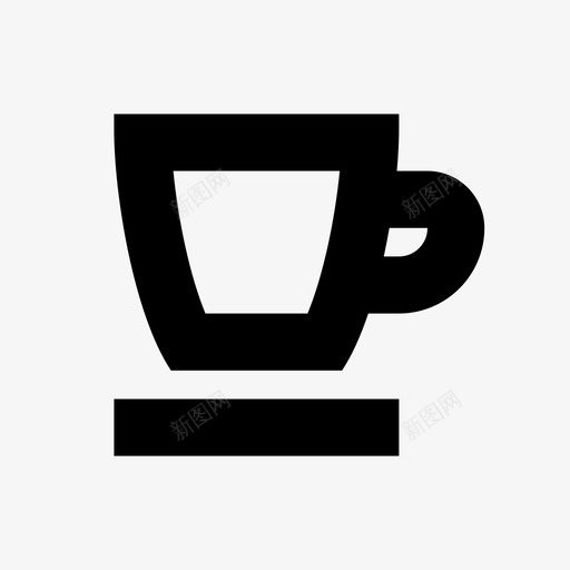 咖啡杯咖啡馆茶杯图标svg_新图网 https://ixintu.com navicons 咖啡杯 咖啡馆 茶杯