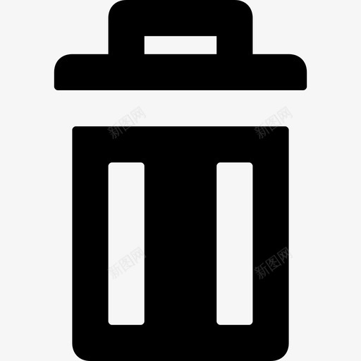 垃圾桶回收站网页和用户界面图标svg_新图网 https://ixintu.com 回收站 垃圾桶 网页和用户界面图标