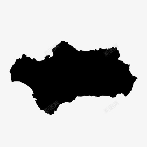 安达卢西亚社区地图图标svg_新图网 https://ixintu.com 地区 地图 安达卢西亚 社区 西班牙