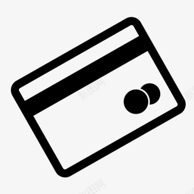 信用卡购买付款图标图标
