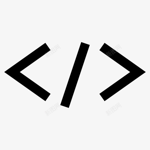代码编码开发者图标svg_新图网 https://ixintu.com 代码 开发者 符号 编码 编程 网络代码