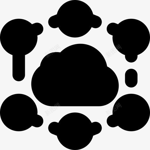 网络云营销seo图标svg_新图网 https://ixintu.com seo smashiconsseoanalyticsmdsolid 网络云 营销